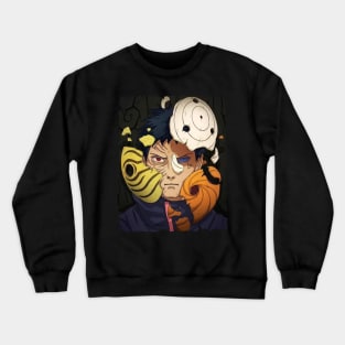 OBITO UCHIHA MERCH VTG Crewneck Sweatshirt